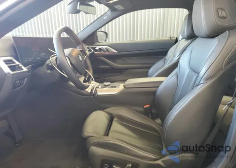 2025 BMW 430I из США, поврежденный, VIN WBA43DA05SCT20072